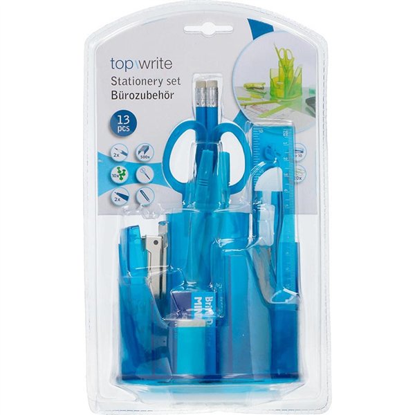 Topwrite - Desk case 13 elements (Blue)