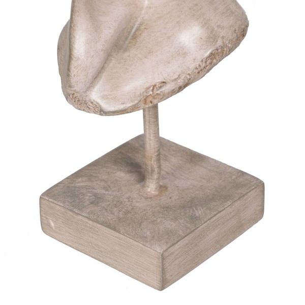 Dekoratīvās figūriņas Bēšs Seja 12,5 x 13,5 x 27,5 cm