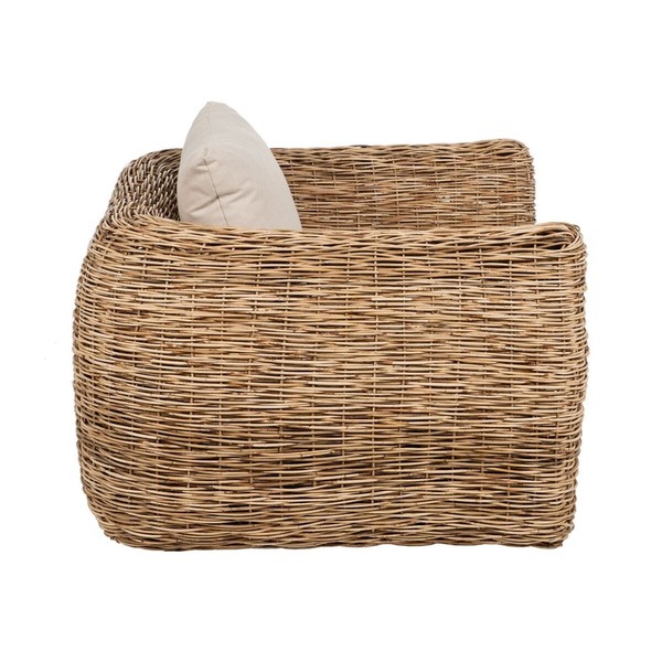Garden sofa Natural 111 x 97 x 63 cm