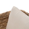 Garden sofa Natural 111 x 97 x 63 cm