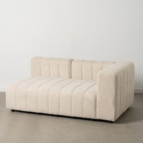 Sohva Beige Polyesteri Rauta 150 x 100 x 66 cm
