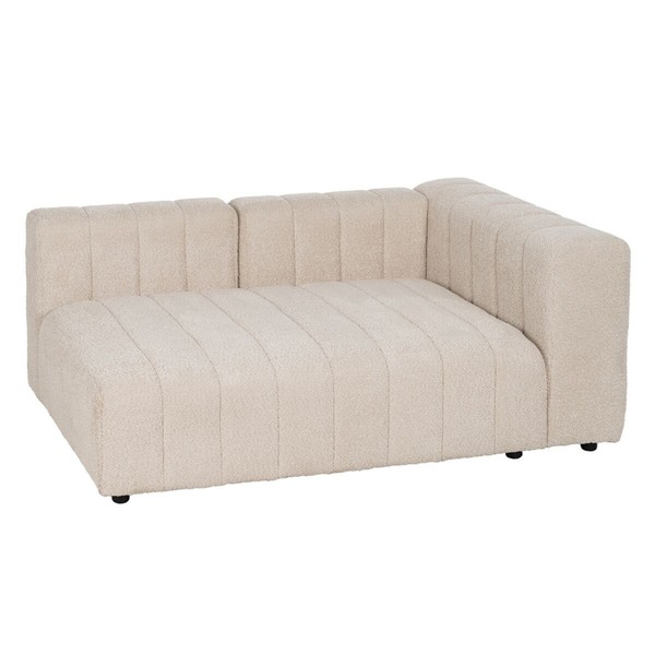 Sofa Rusvai gelsva Poliesteris Geležis 150 x 100 x 66 cm