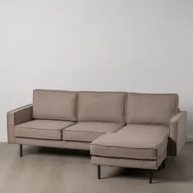 Dīvāns ‘Chaise Longue’ Pelēkbrūns 235 x 155 x 87 cm