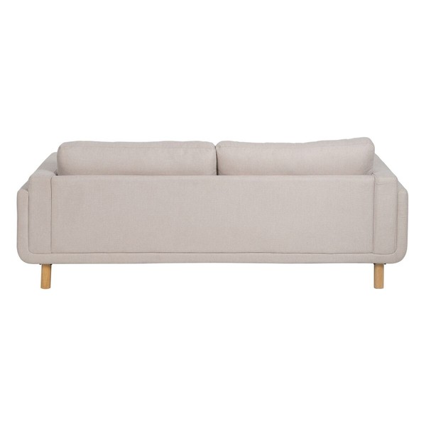 3-paikkainen sohva Beige 216 x 90 x 82 cm