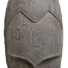 Декоративная фигура Серый Маска 19 x 12 x 62 cm