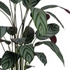 Decorative Plant PVC Cement Fabric 50 x 50 x 220 cm