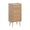 Chiffonier SAMIR Natural 40 x 30 x 87 cm