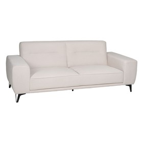 3 vietų sofa Kreminė Medžio 220 x 87 x 85 cm