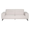 3 vietų sofa Kreminė Medžio 220 x 87 x 85 cm