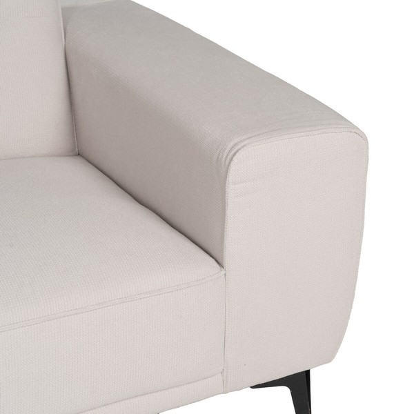 3 vietų sofa Kreminė Medžio 220 x 87 x 85 cm
