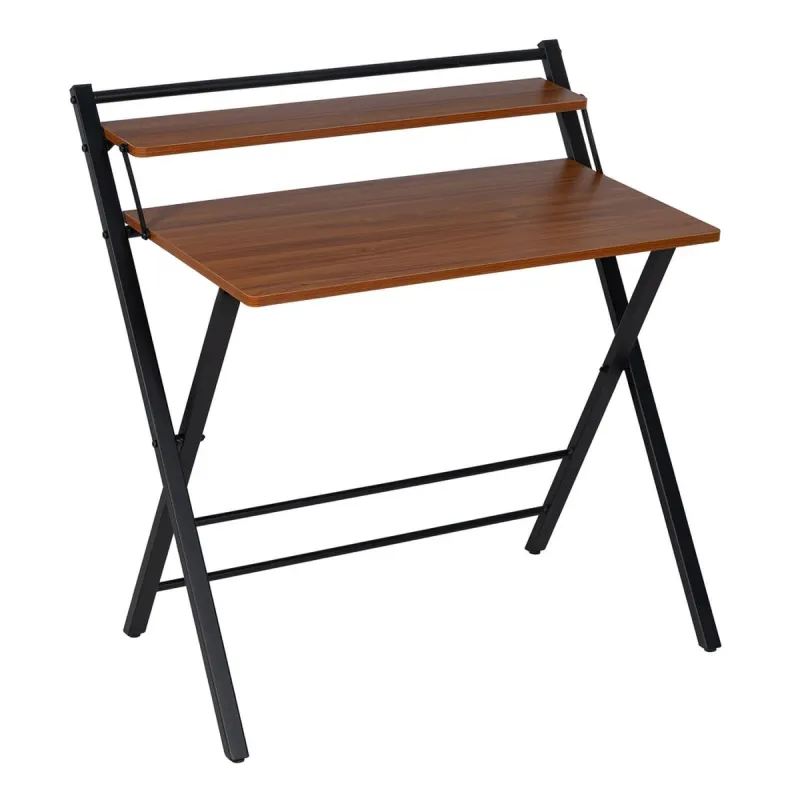 Pöytä Ruskea Musta Rauta Puu MDF 87 x 56 x 87 cm