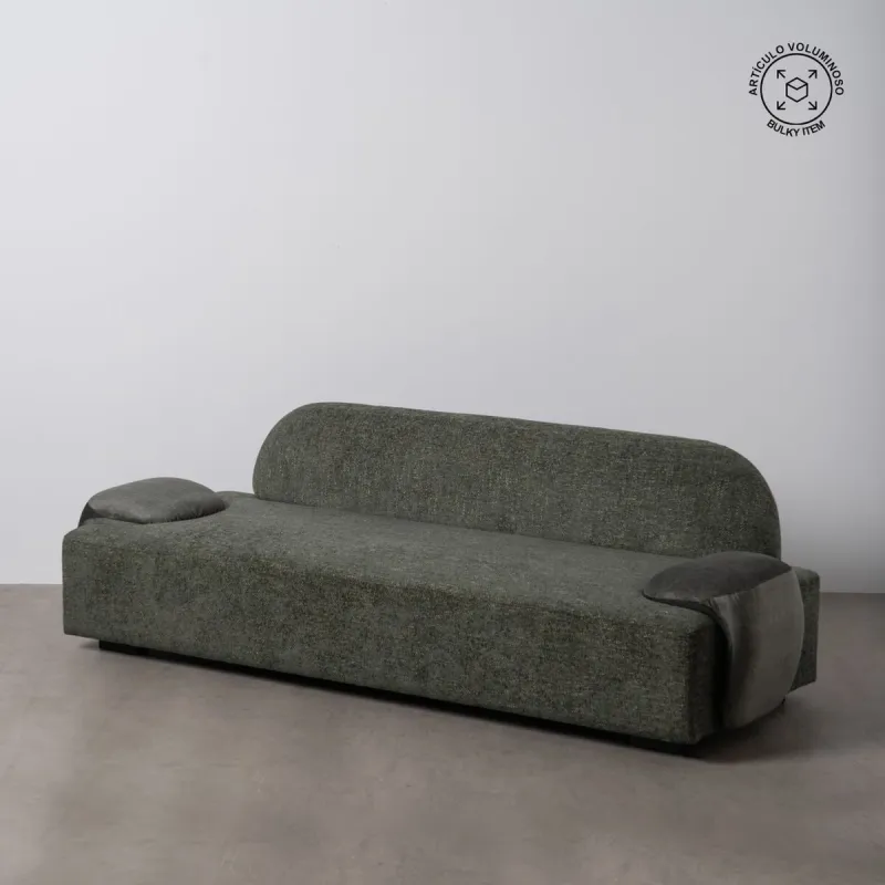Sofa Žalia Medžio Foam 222 x 92 x 70 cm