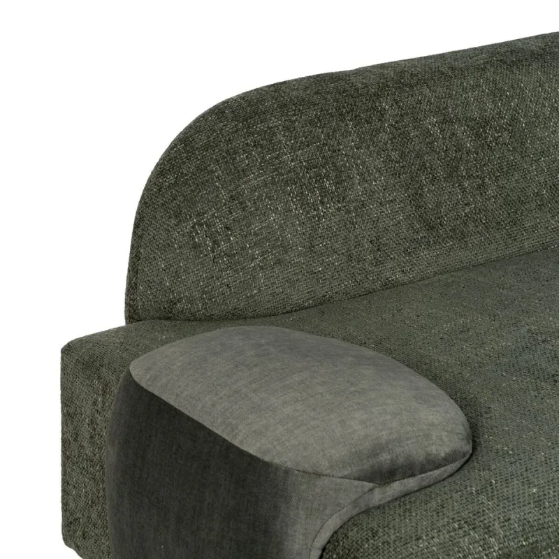 Sofa Žalia Medžio Foam 222 x 92 x 70 cm