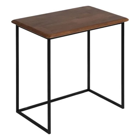 Вспомогательный стол LAGOM Чёрный Натуральный Железо древесина каучукового дерева 60 x 40 x 60 cm 50 x 35 x 53 cm 2 Предметы (2 