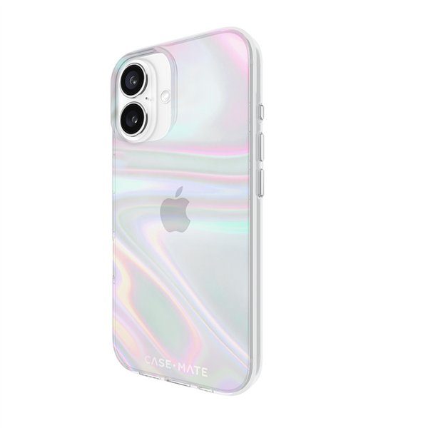 Case-Mate Soap Bubble - Case for iPhone 16 (Iridescent)