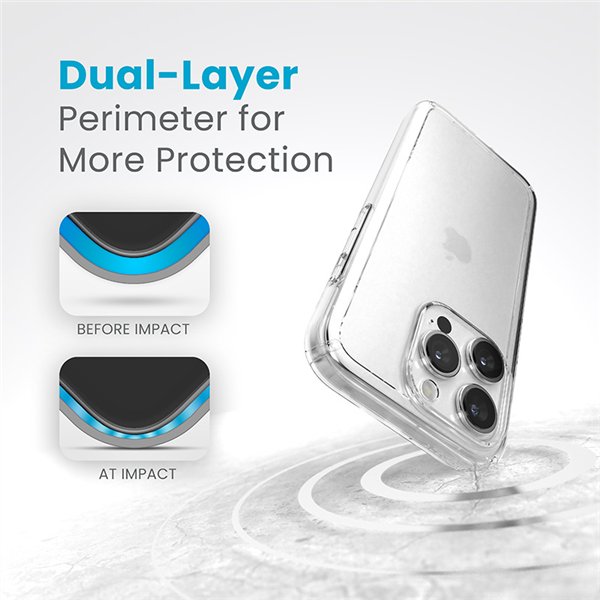 Speck Gemshell - iPhone 15 Pro Case (Clear)