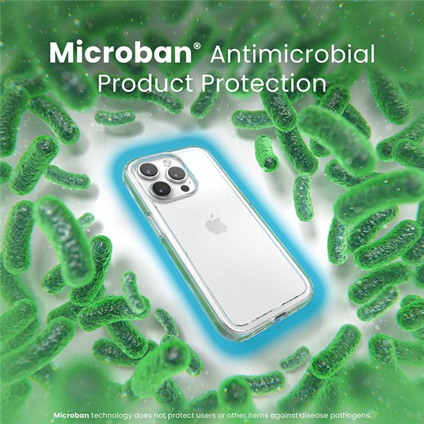 Speck Gemshell - iPhone 15 Pro Case (Clear)