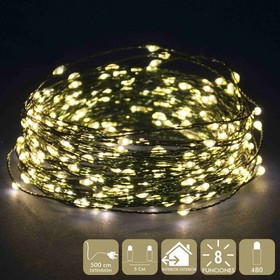 LED žibintų vainikas Šiltai balta 15 X 8 X 9 CM