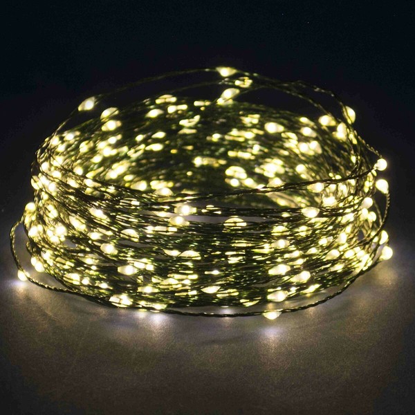 LED žibintų vainikas Šiltai balta 15 X 8 X 9 CM