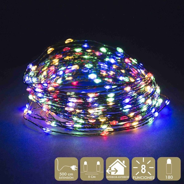 LED žibintų vainikas Spalvotas 5 m 9 m 15 X 8 X 9 CM