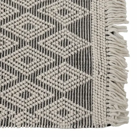 Paklājs Balts Melns 200 x 300 x 1 cm