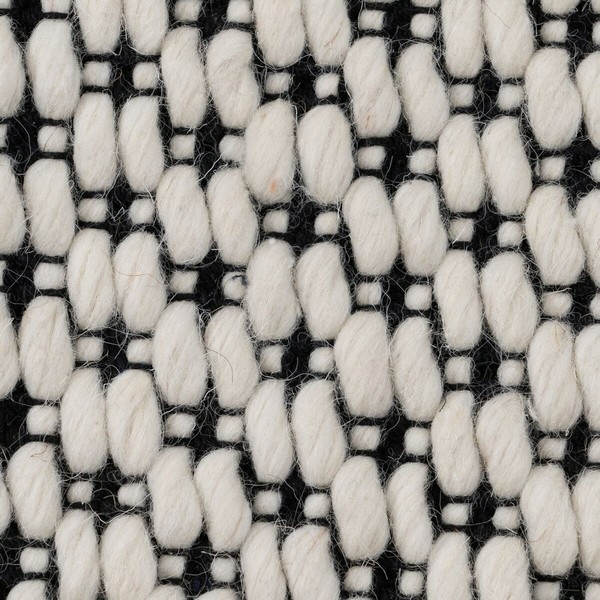 Paklājs Balts Melns 200 x 300 x 1 cm