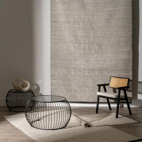 Kilimas Balta Juoda 80 x 150 x 1 cm