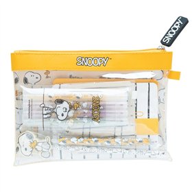 Snoopy - 15-piece school supplies set