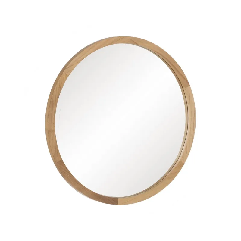 Wall mirror Natural 60 x 4 x 60 cm