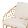 Garden sofa Natural 68 X 72 X 76 CM