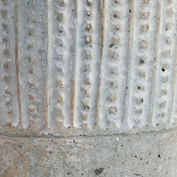Planter Grey Cement 12,5 X 12,5 X 16 CM