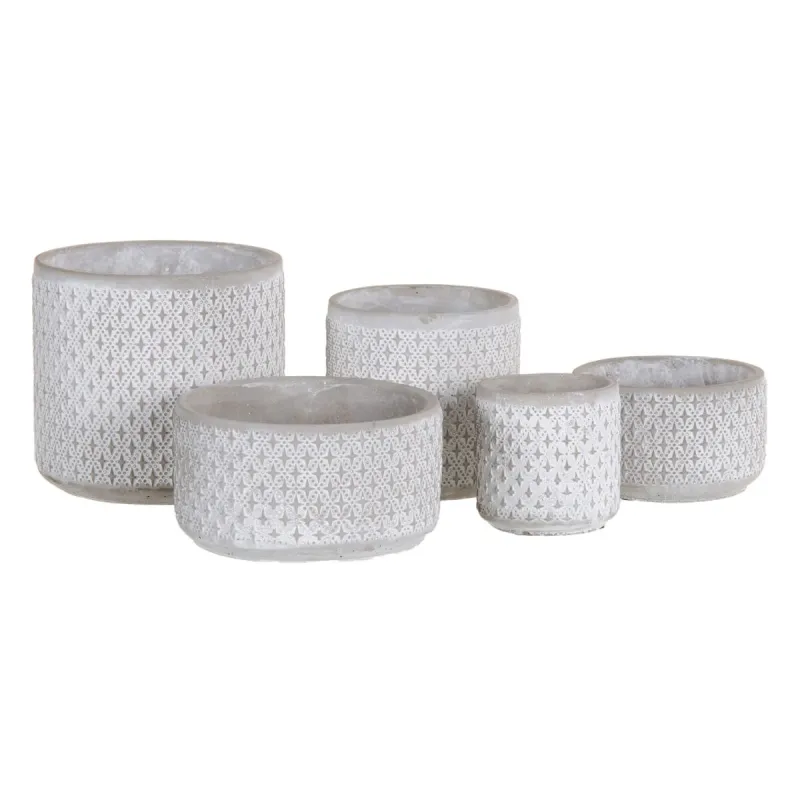 Planter Grey Cement 14 X 4 X 8,5 CM