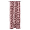 Užuolaidos Raudona Spalvotas 140 x 1 x 260 cm