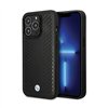 BMW Leather Diamond Pattern - Case for iPhone 14 Pro (Black)