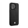 BMW Leather Diamond Pattern - Case for iPhone 14 Pro (Black)
