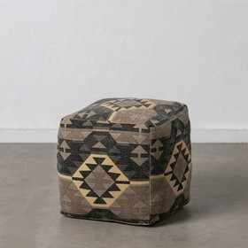 Fotelis Juoda Rusva 45 x 45 x 45 cm