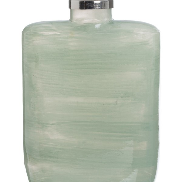 Bottle Green Silver 16 x 10 x 46 cm Decorative