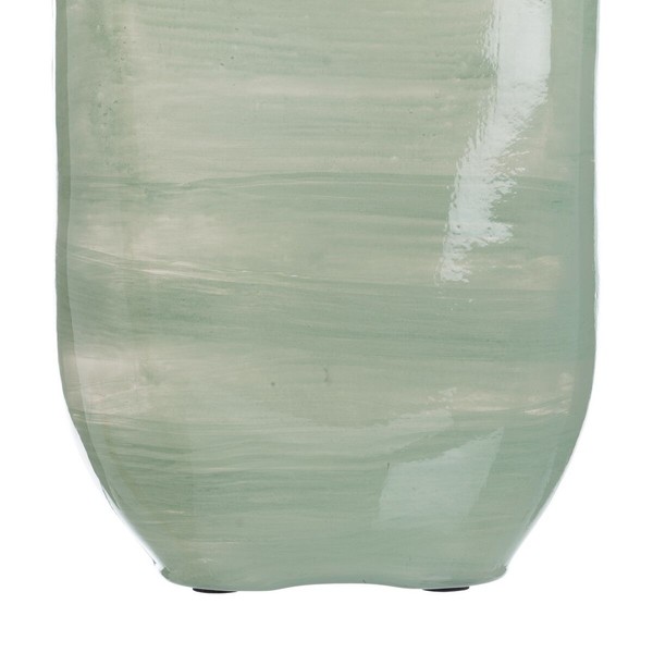 Bottle Green Silver 16 x 10 x 46 cm Decorative