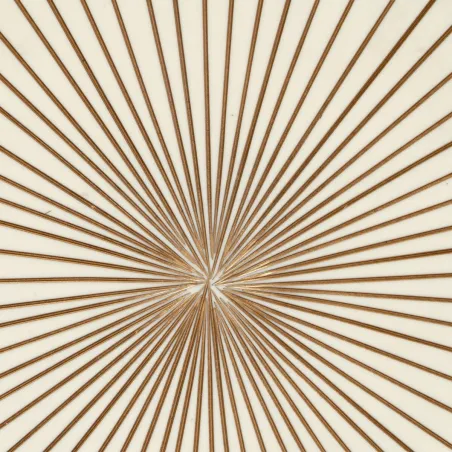Sivupöytä Beige Kullattu 38 x 38 x 50 cm
