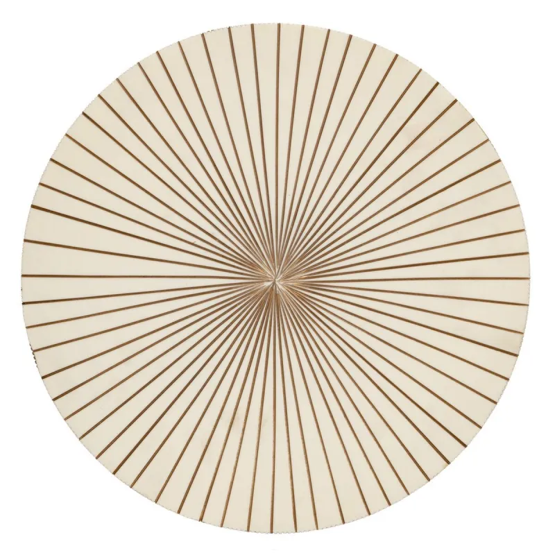 Sivupöytä Beige Kullattu 38 x 38 x 50 cm