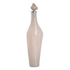 Dekoratīvs pudele Krēmkrāsa Bronza 15 x 12 x 56 cm Dekoratīvie