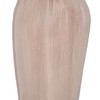 Dekoratīvs pudele Krēmkrāsa Bronza 15 x 12 x 56 cm Dekoratīvie