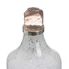 Decorative bottle Blue Silver 16 x 16 x 44 cm Decorative