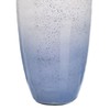 Decorative bottle Blue Silver 16 x 16 x 44 cm Decorative
