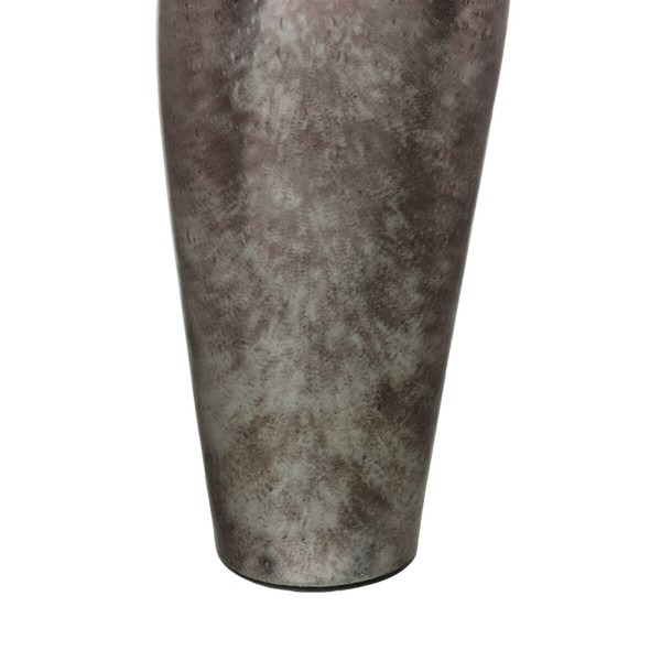 Decorative bottle Silver 15 x 13 x 54 cm Decorative