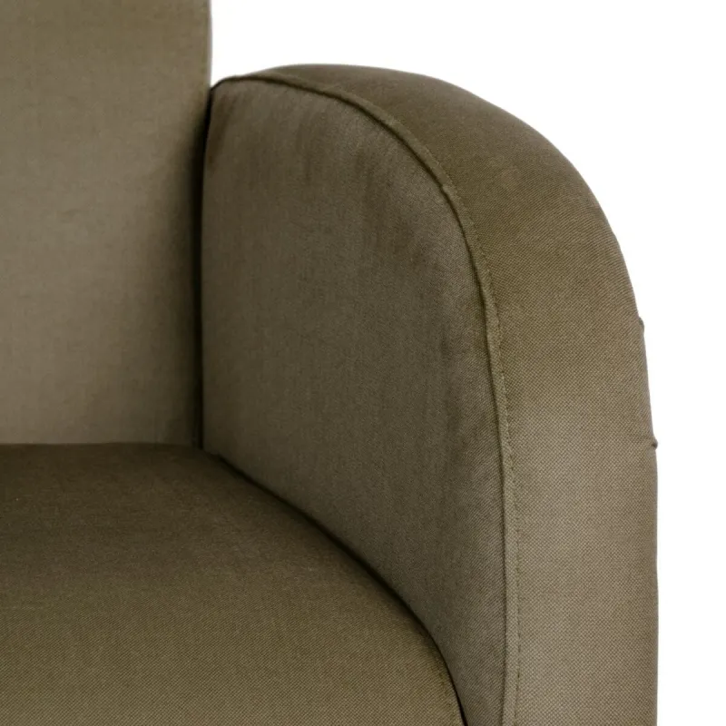 Armchair Black Green 68 x 97 x 86 cm