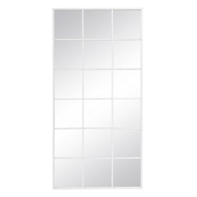 Sieninis veidrodis Balta Vertikalus Langas 90 x 3 x 180 cm