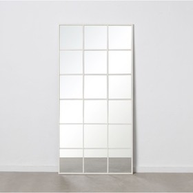 Sieninis veidrodis Balta Vertikalus Langas 90 x 3 x 180 cm