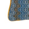 Cushion Blue Printed 60 x 10 x 40 cm