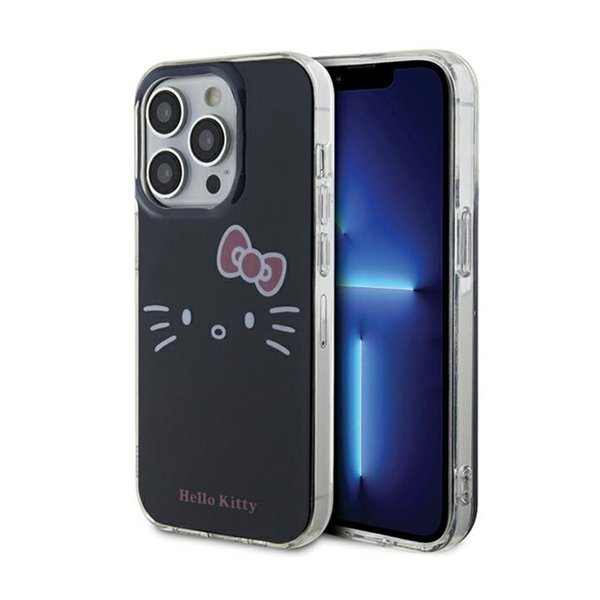 Hello Kitty IML Kitty Face - Case for iPhone 15 Pro Max (black)